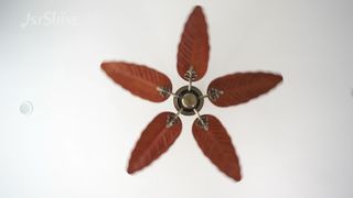 Tropical Solid Wood Ceiling Fan 52 Inch Elegant Cooling