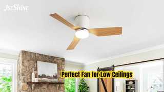 Best Flush Mount Ceiling Fan for Low Ceilings