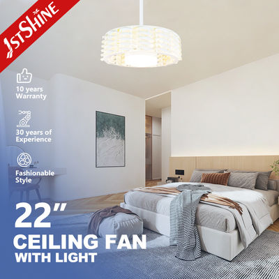 Купить 1stshine Энергосберегающий тихий LED потолочный вентилятор без лезвия с умным пультом Производство в сети