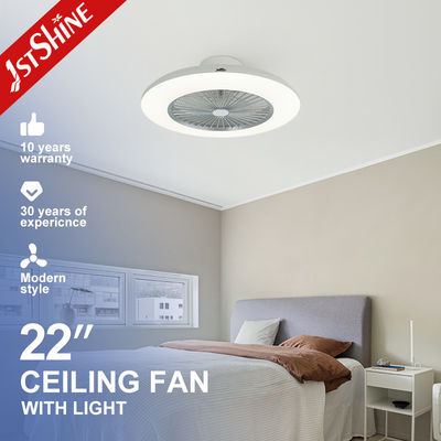 1stshine LED потолочный вентилятор 10- умный пульт дистанционного управления и 6 скоростей Идеально подходит для спален с низким потолком