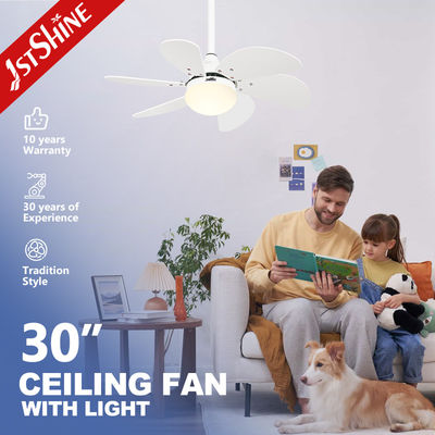 Хорошая цена 1stshine Ceiling Fan Light с белыми лезвиями и 6 скоростями 110-240V/50Hz-60Hz Входное напряжение онлайн