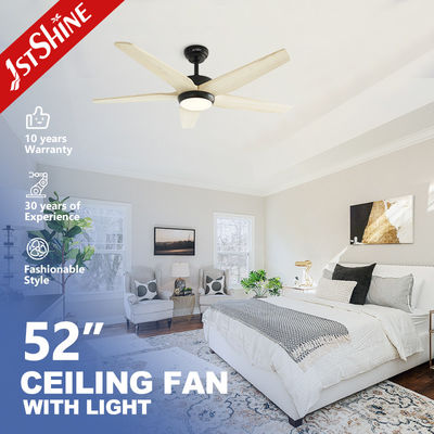110-240V/50Hz-60Hz Входное напряжение 1stshine LED потолочный вентилятор с 5 лезвиями и мягким ветром