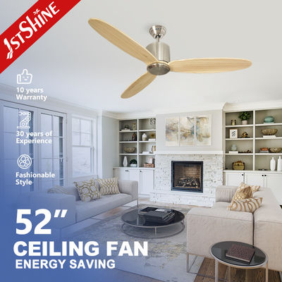 Возвратная функция 1stshine Cool Air Cooling Fan с декоративными 3 массивными деревянными лезвиями