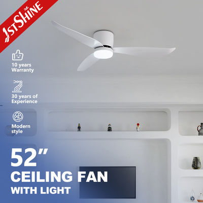 Modern 2-in-1 Ceiling Fan with Optional LED Light DC Motor ABS Blades