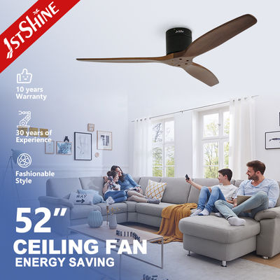 Хорошая цена DC Motor Ceiling Fan With Remote Control Energy Saving For Low Ceiling онлайн